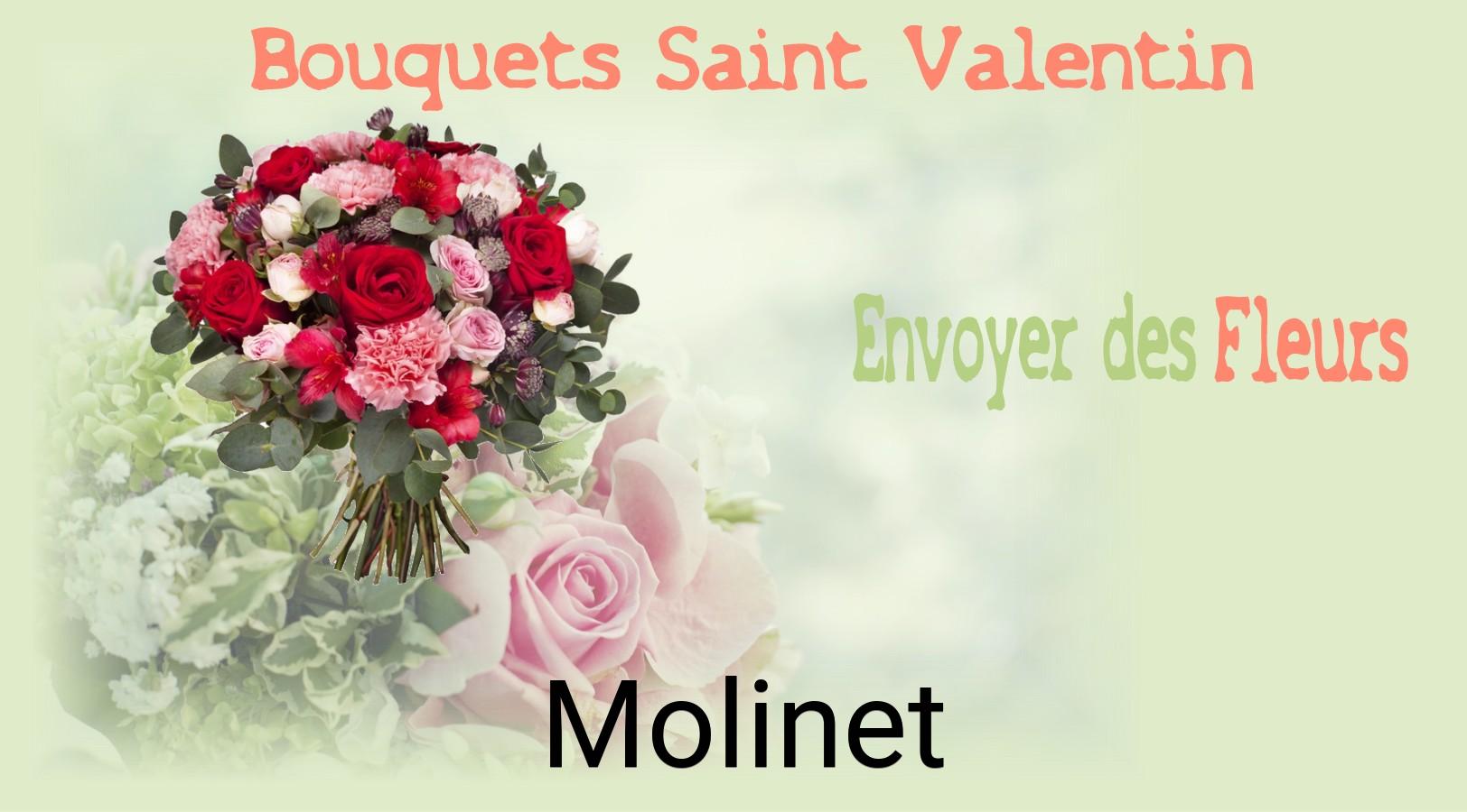 Roses de Saint-Valentin livrées à Molinet